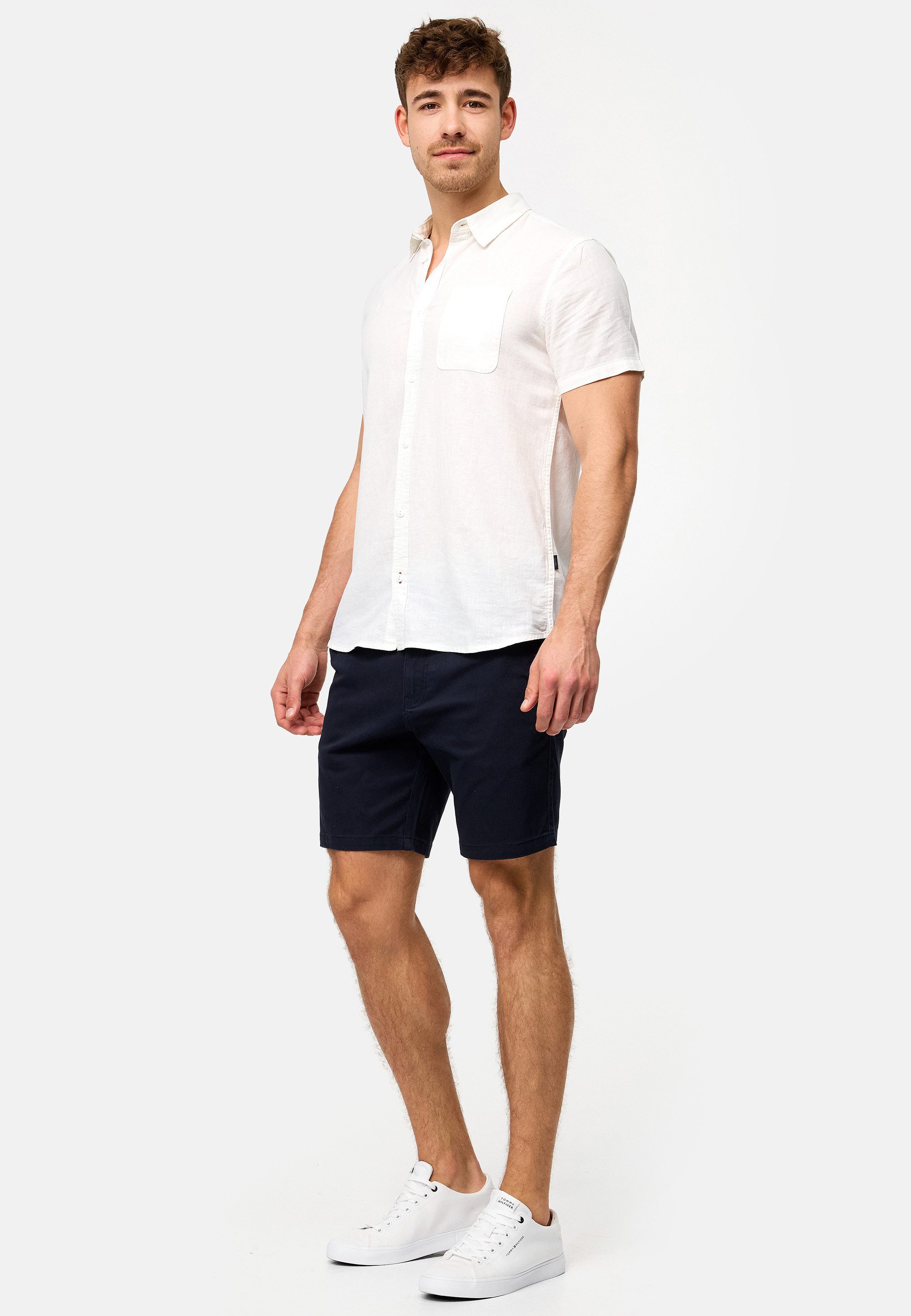 Indicode Chinoshorts INSylvester aus elastischer Baumwoll-Qualität günstig online kaufen