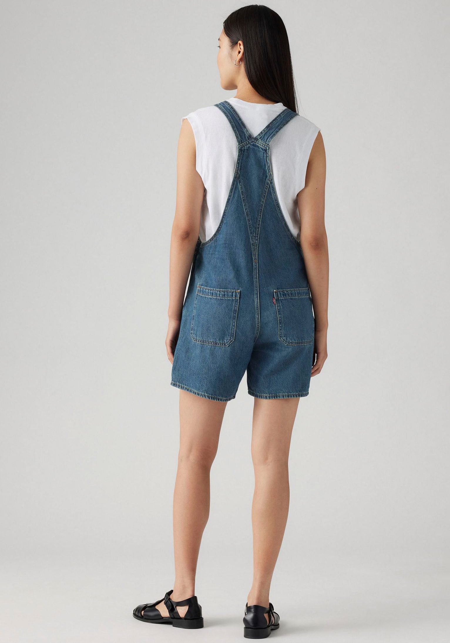 Levis Latzhose "UTILITY SHORTALL", Sommerhose im Five-Pocket Style günstig online kaufen