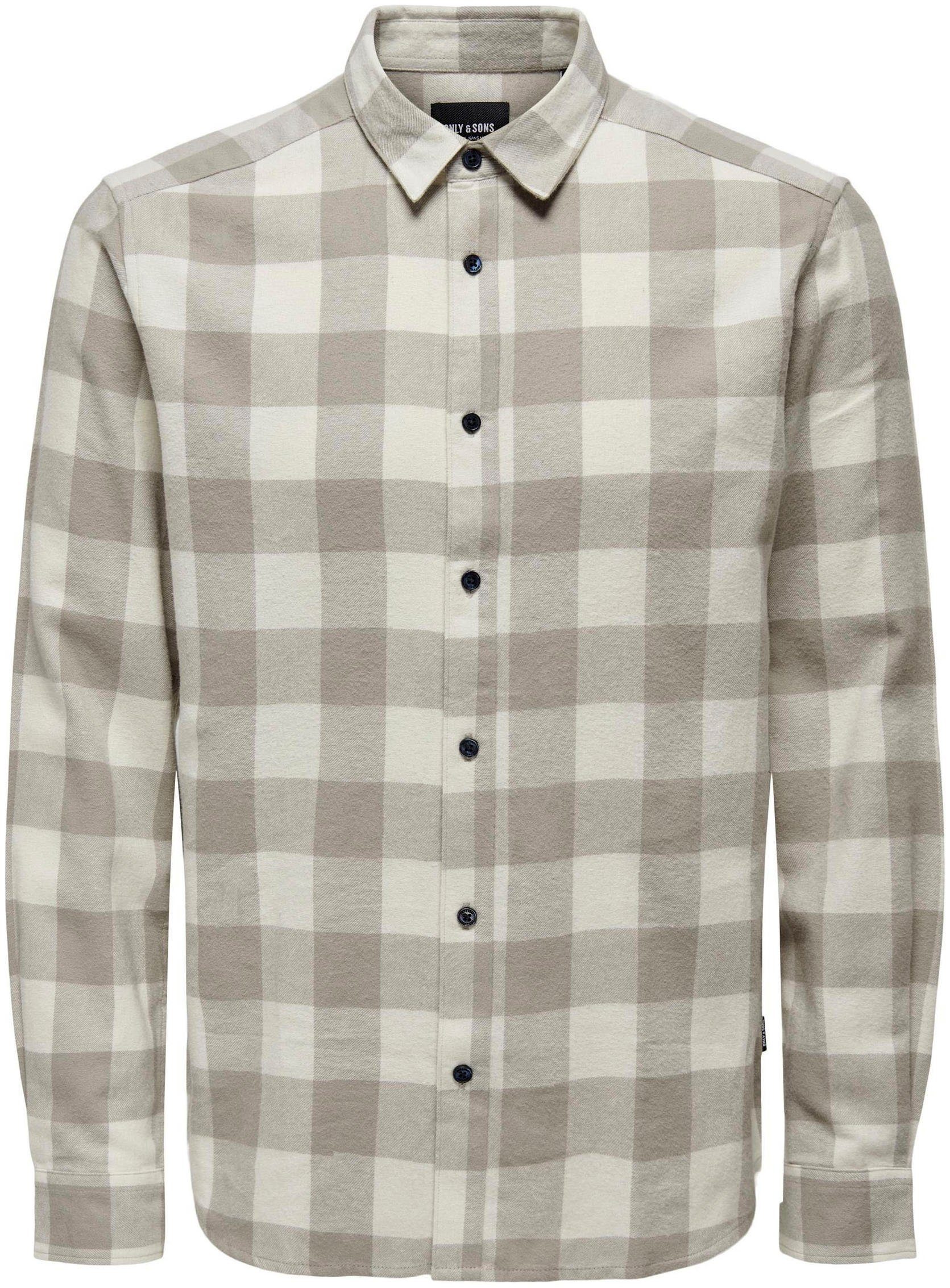Only & Sons Herren Freizeithemd ONSGUDMUND LS CHECKED SHIRT günstig online kaufen