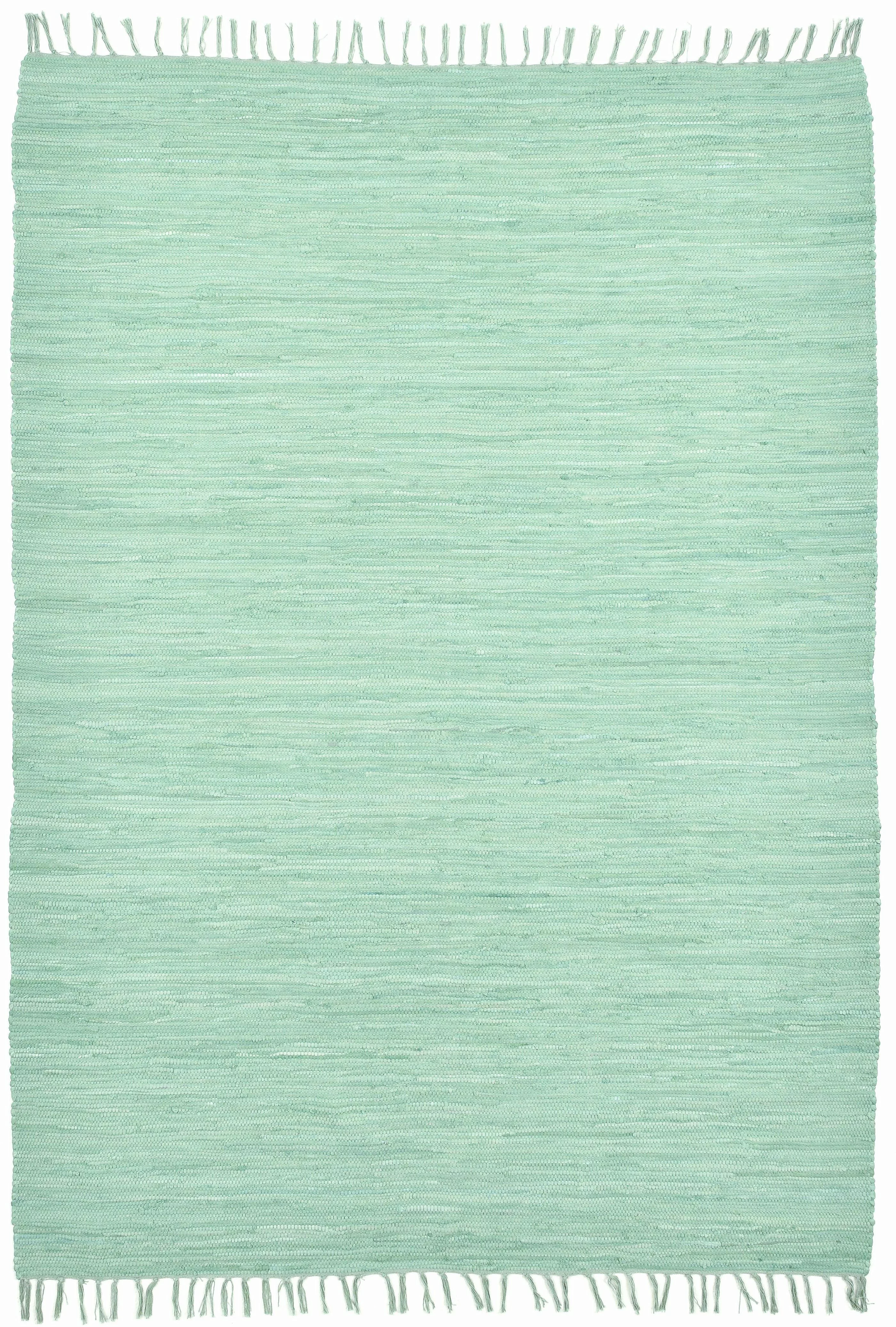 THEKO Teppich Happy Cotton Fleckerl, handgewebt, günstig online kaufen