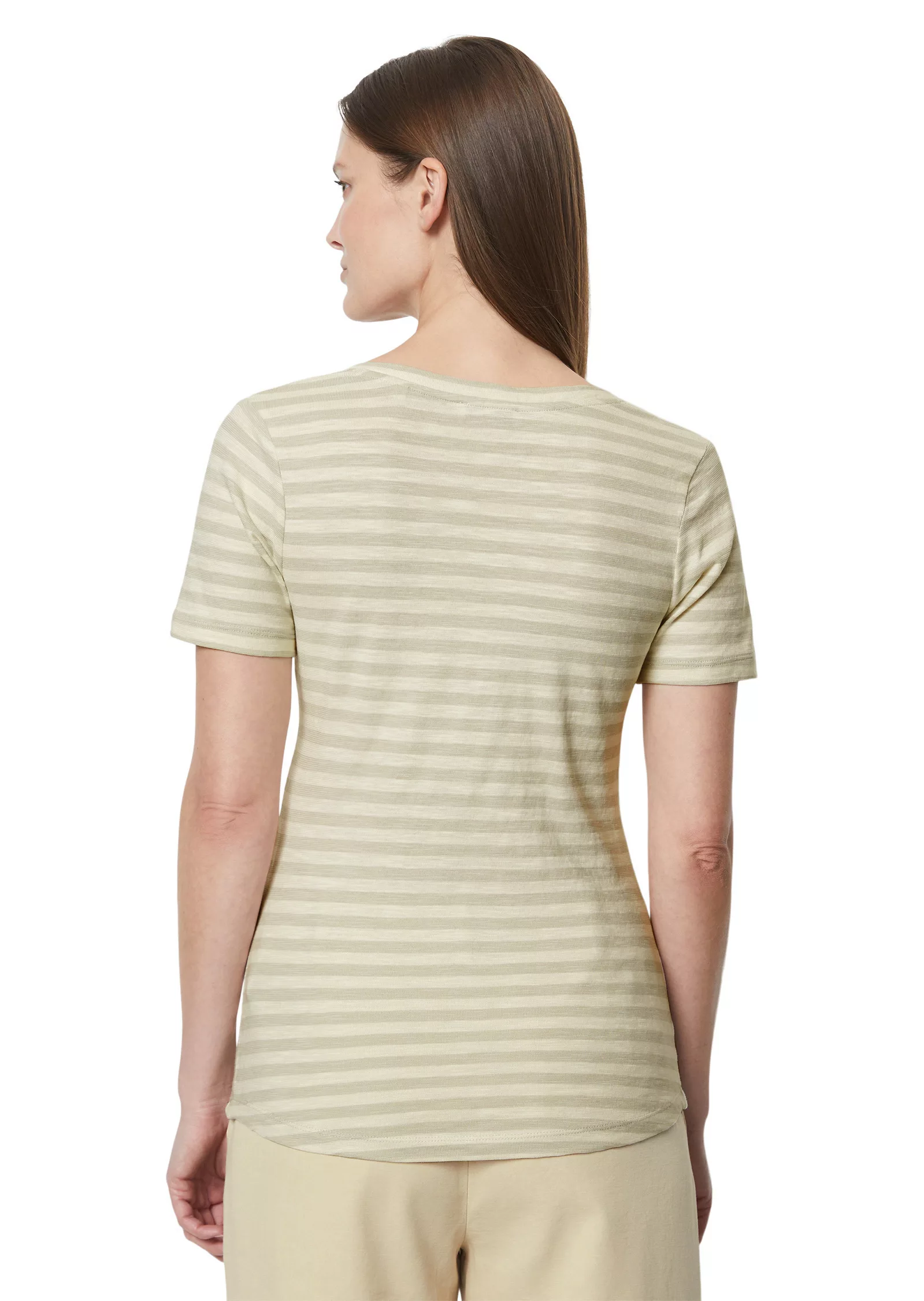 Marc OPolo T-Shirt "aus Organic Cotton Slub Jersey" günstig online kaufen