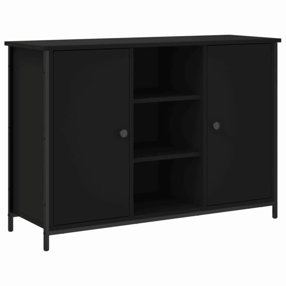 vidaXL Sideboard Sideboard Schwarz 100x35x70 cm günstig online kaufen
