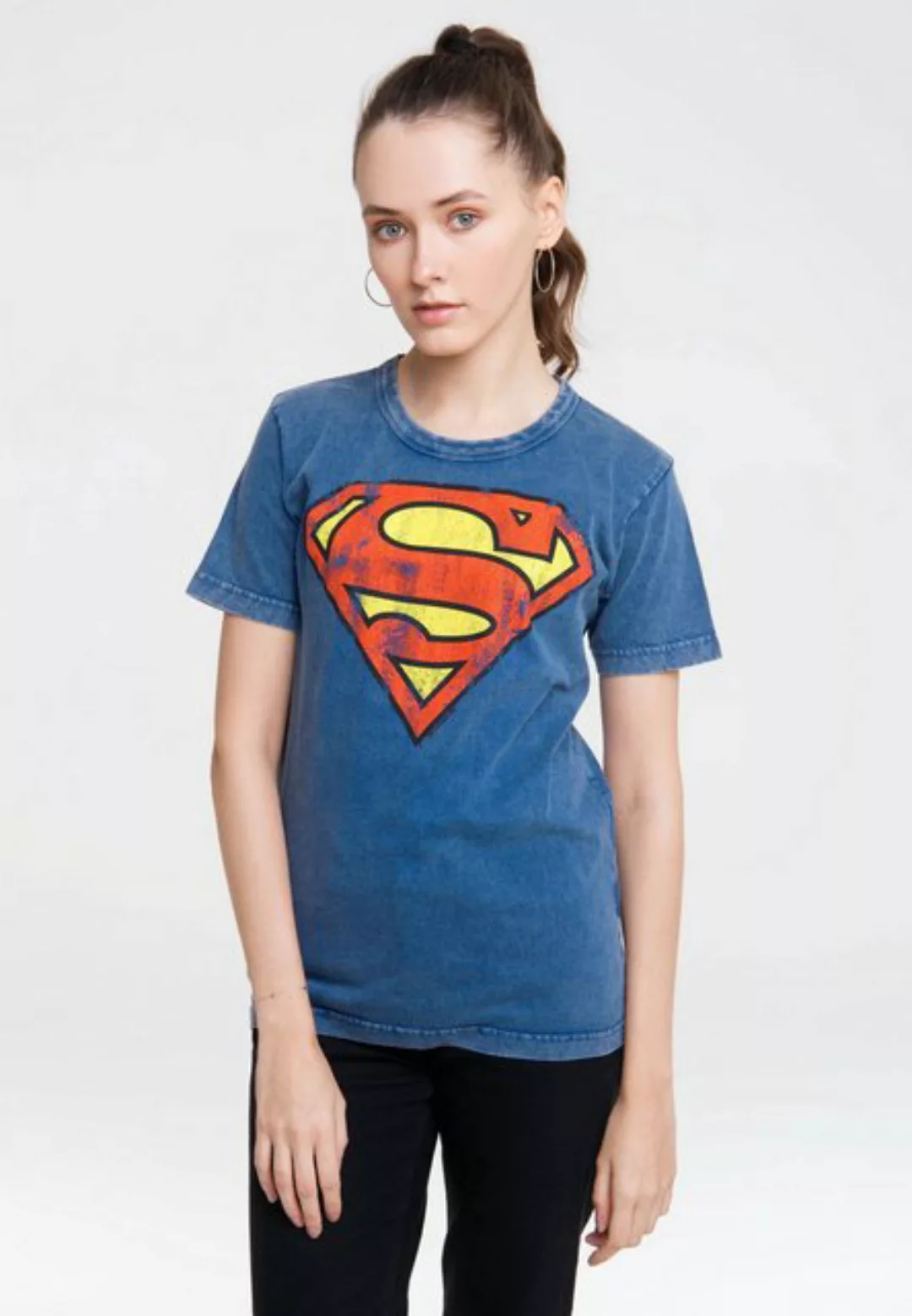 LOGOSHIRT T-Shirt "DC Comics – Superman", mit lizenziertem Print günstig online kaufen