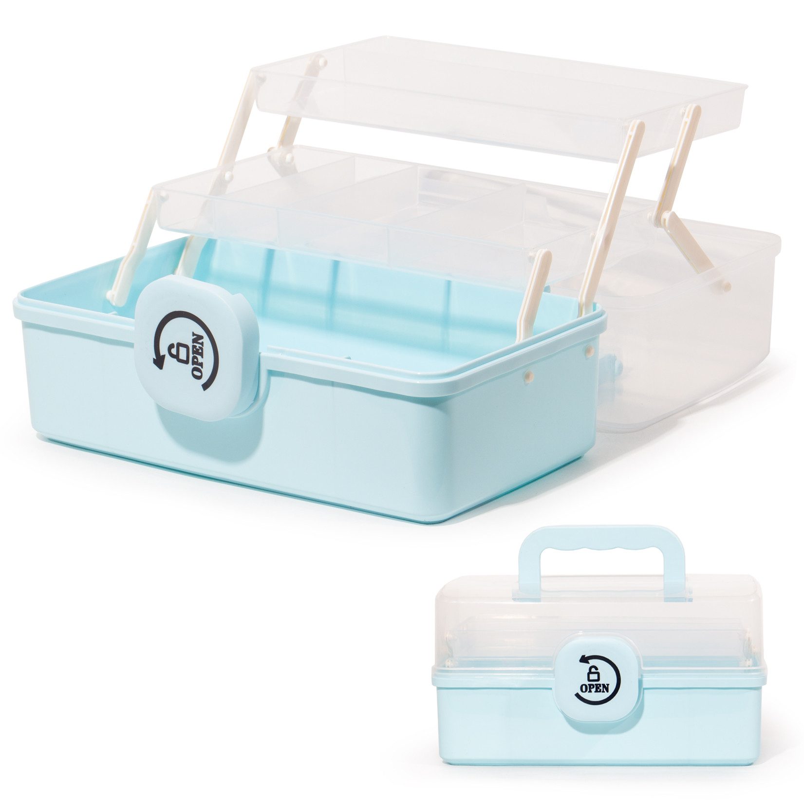 Zedelmaier Aufbewahrungsbox Aufbewahrungsboxen mit Fächern, Sortierboxen, günstig online kaufen