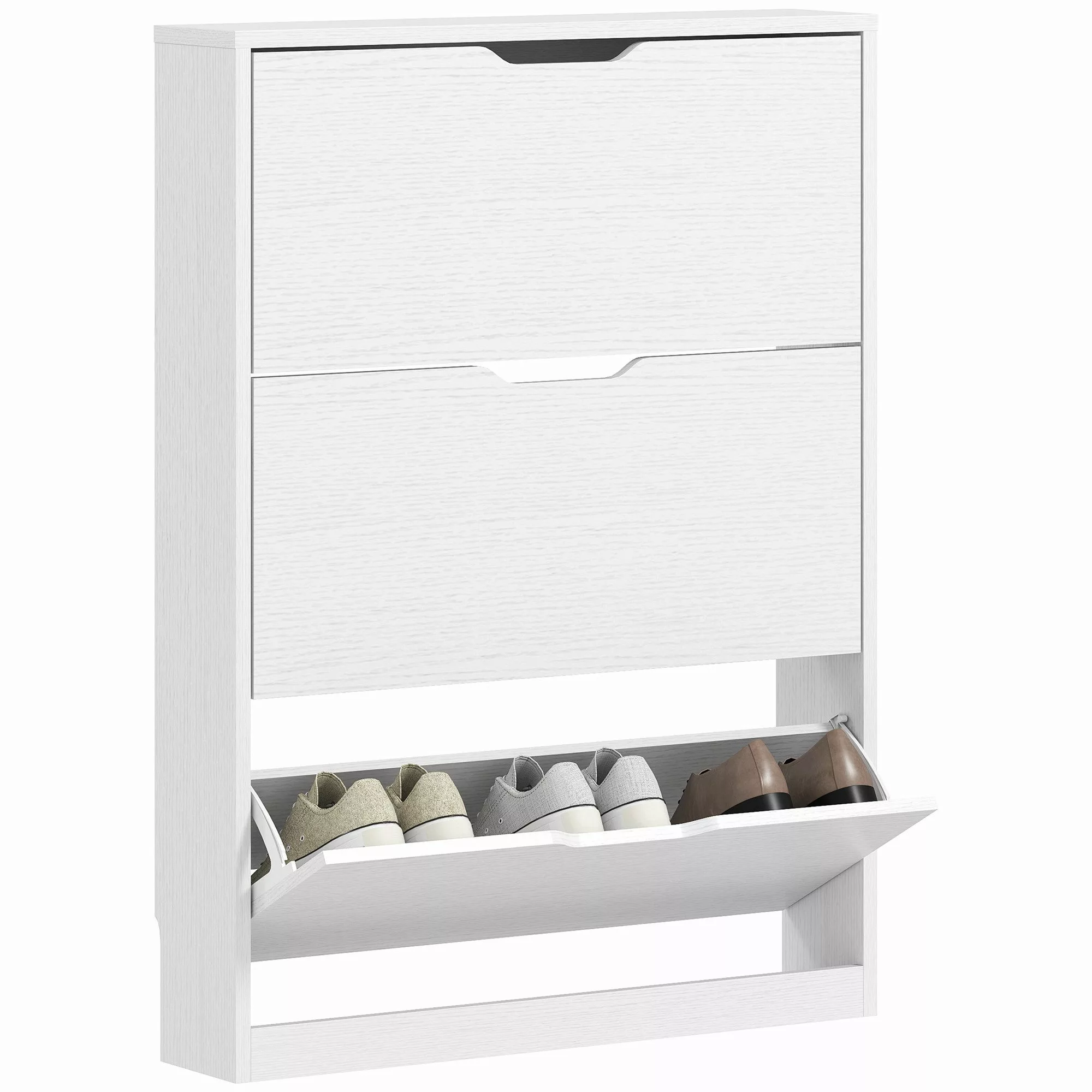 HOMCOM Schuhschrank mit 3 Schubladen und günstig online kaufen
