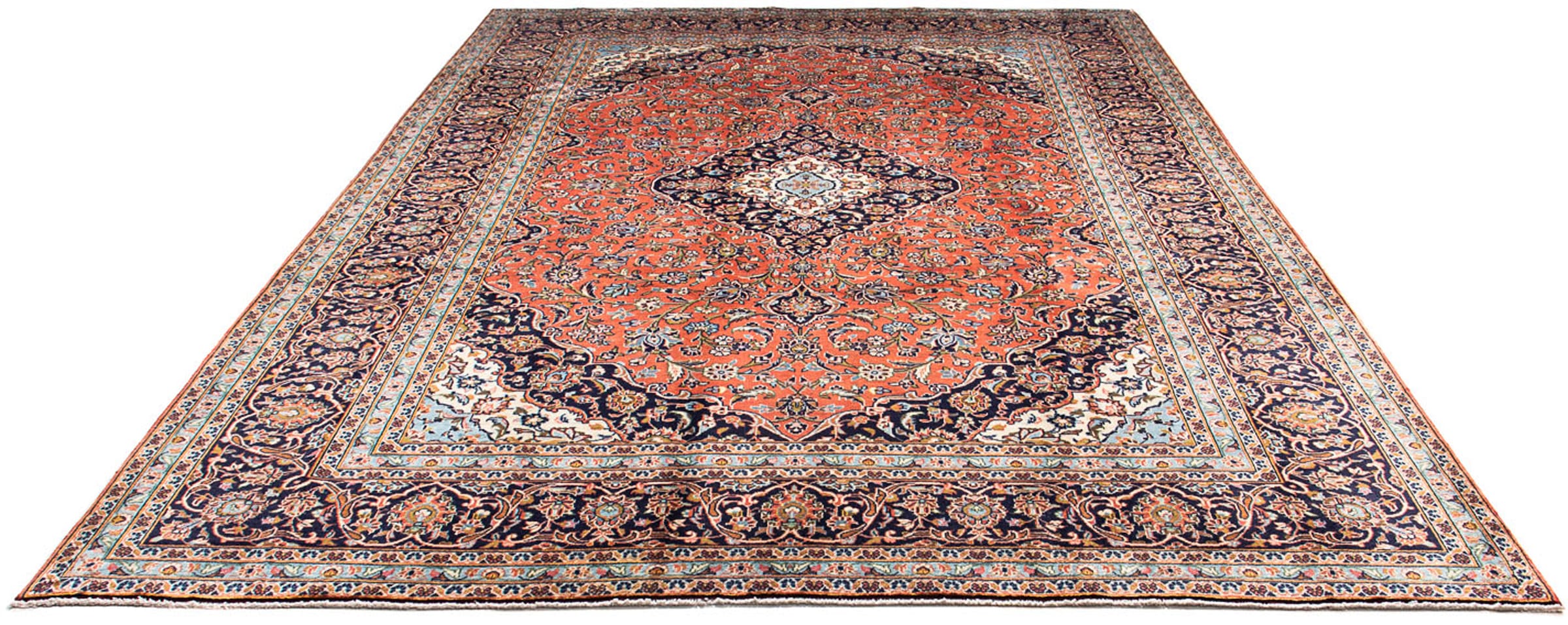 morgenland Orientteppich »Perser - Keshan - 353 x 252 cm - rost«, rechtecki günstig online kaufen