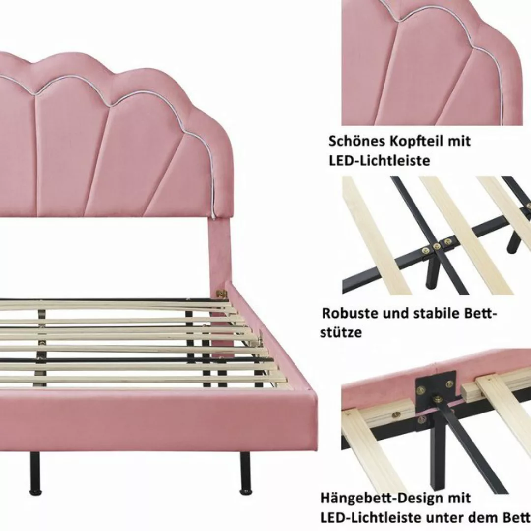 HAUSS SPOLE Polsterbett Polsterbett Funktionsbett Bettrahmen KInderbett Dop günstig online kaufen