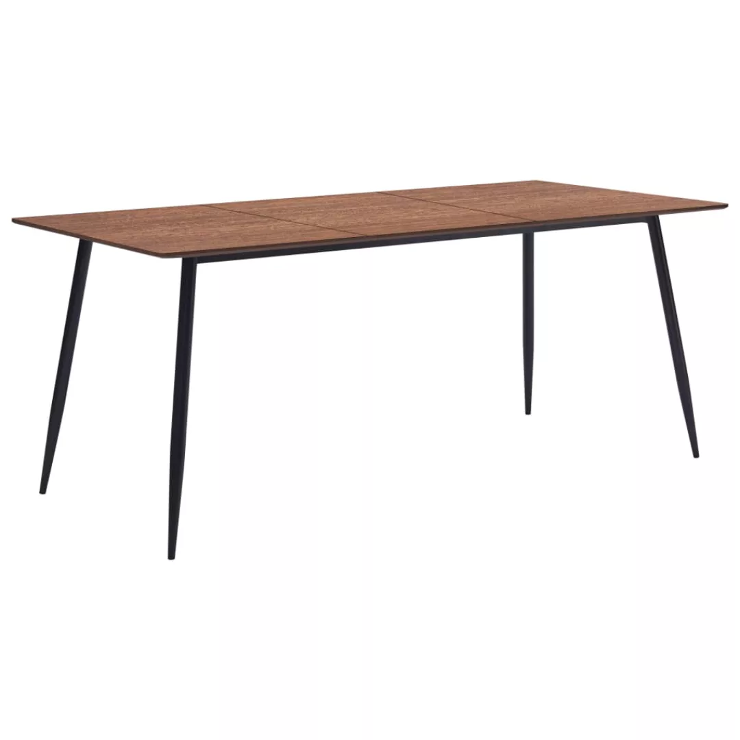 Esstisch Braun 180 X 90 X 75 Cm Mdf günstig online kaufen