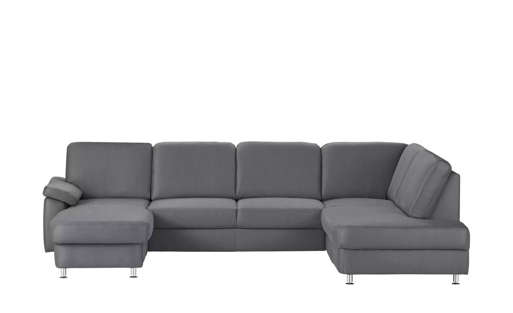 meinSofa Wohnlandschaft - grau - Polstermöbel > Sofas > Wohnlandschaften - günstig online kaufen