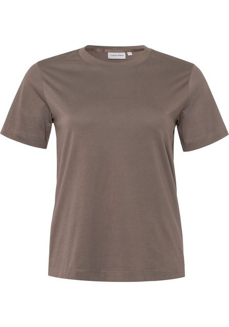 Calvin Klein Curve Rundhalsshirt INCLUSIVE MICRO LOGO T-SHIRT (1-tlg) mit t günstig online kaufen