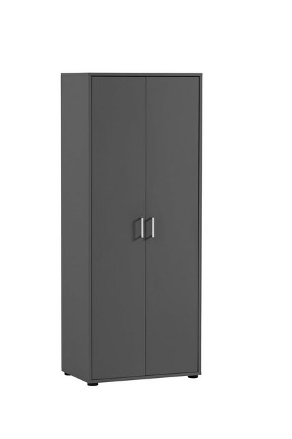 MÖBELPARTNER Aktenschrank Fox, Tall, HxBxT 164x65x41cm, 2 Flügeltüren, Anth günstig online kaufen