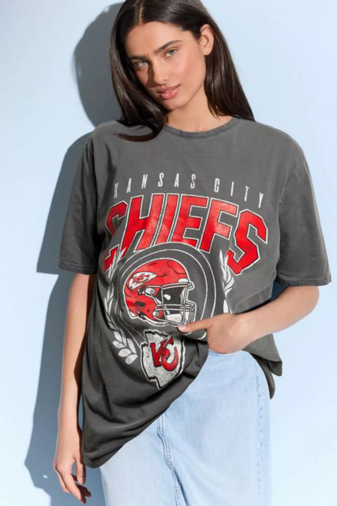 Next Print-Shirt Lizenziertes Relaxed Fit T-Shirt, American NFL (1-tlg) günstig online kaufen