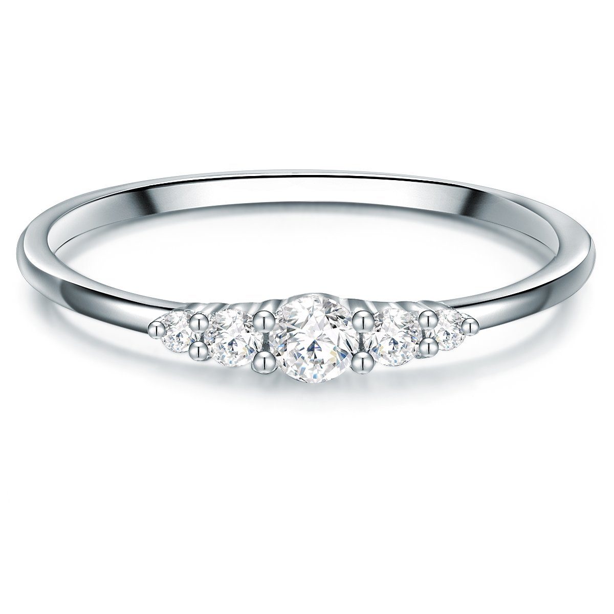 Trilani Silberring silber, mit Zirkonia günstig online kaufen