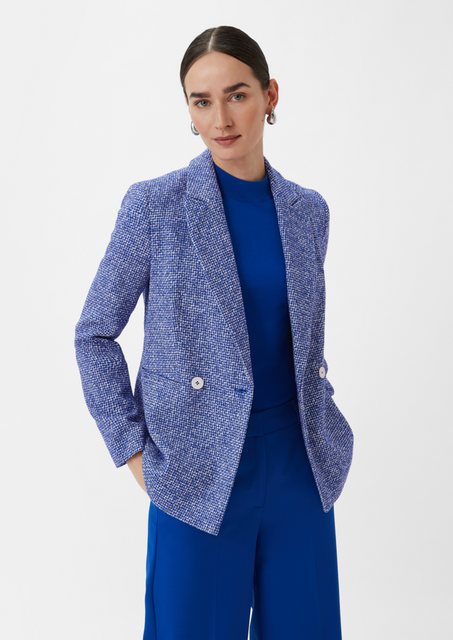 Comma Blusenblazer Taillierter Blazer aus Bouclé günstig online kaufen