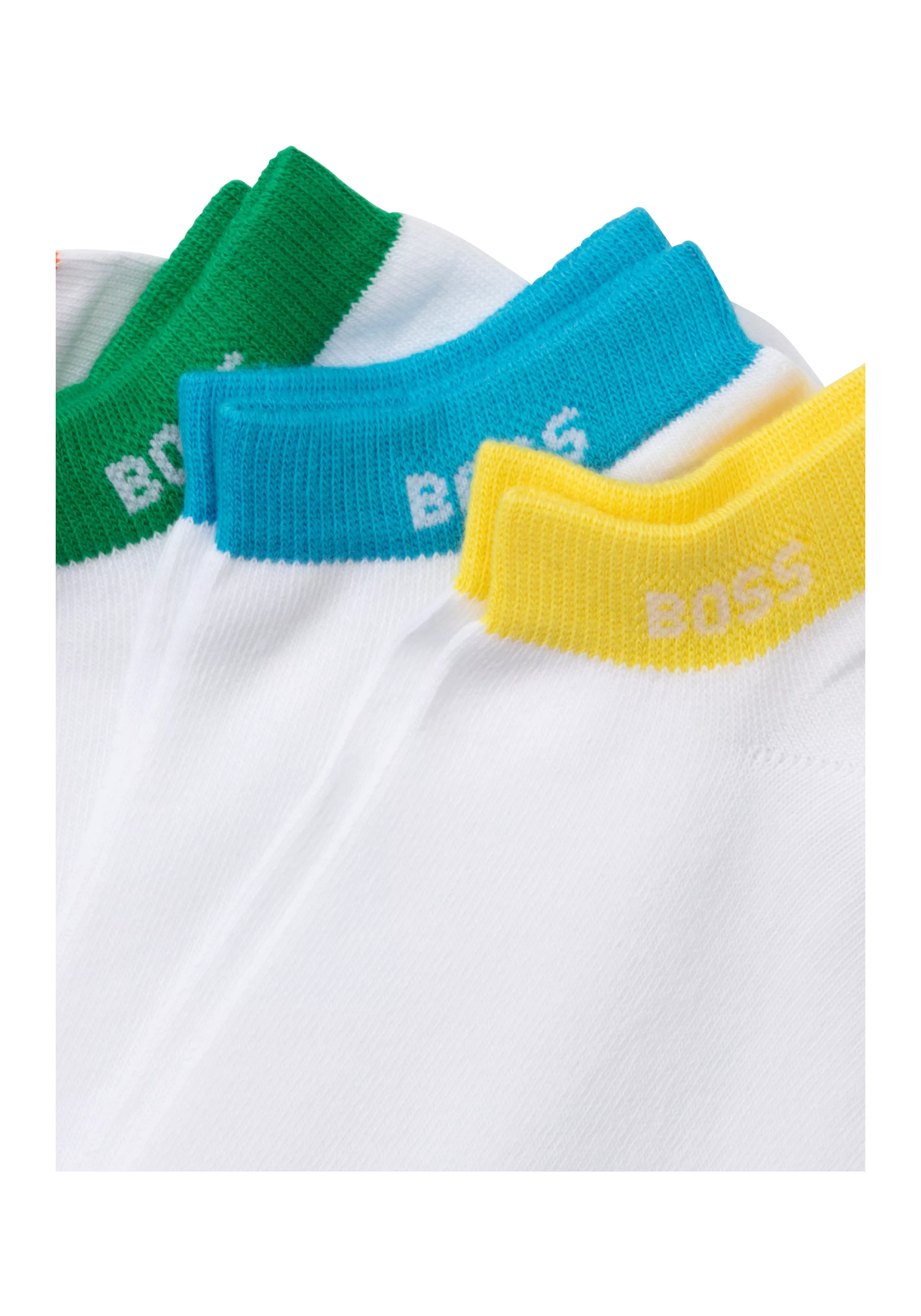 BOSS Socken "5P AS Rainbow CC", (5 Paar), mit Markenlogo im Bund günstig online kaufen