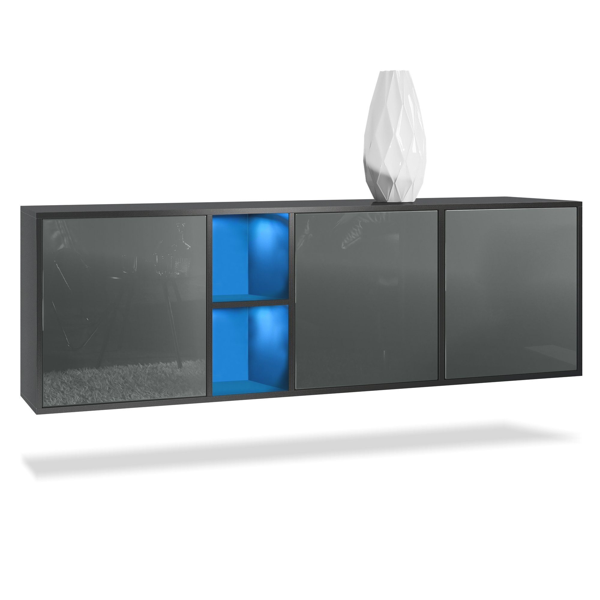 Vladon Sideboard Cuba (Kommode, mit 3 günstig online kaufen