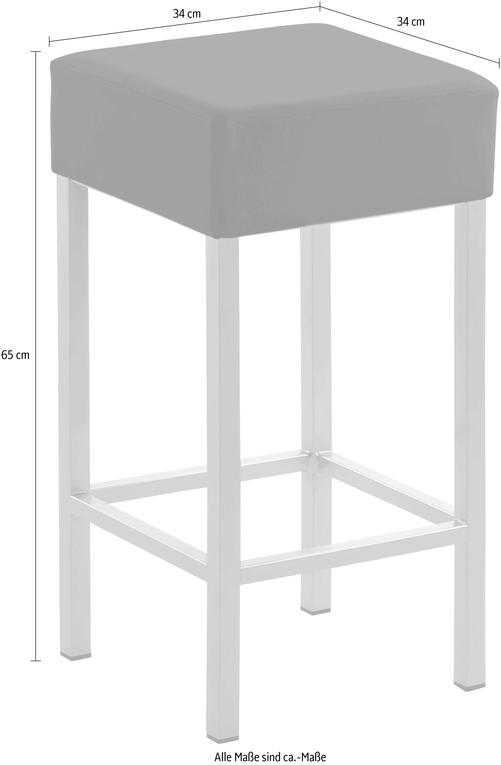 Mayer Sitzmöbel Barhocker "myCUBUS", (1 St.) günstig online kaufen