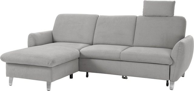 sit&more Ecksofa "Daytona L-Form", mit Federkern, einer Kopfstütze und wahl günstig online kaufen