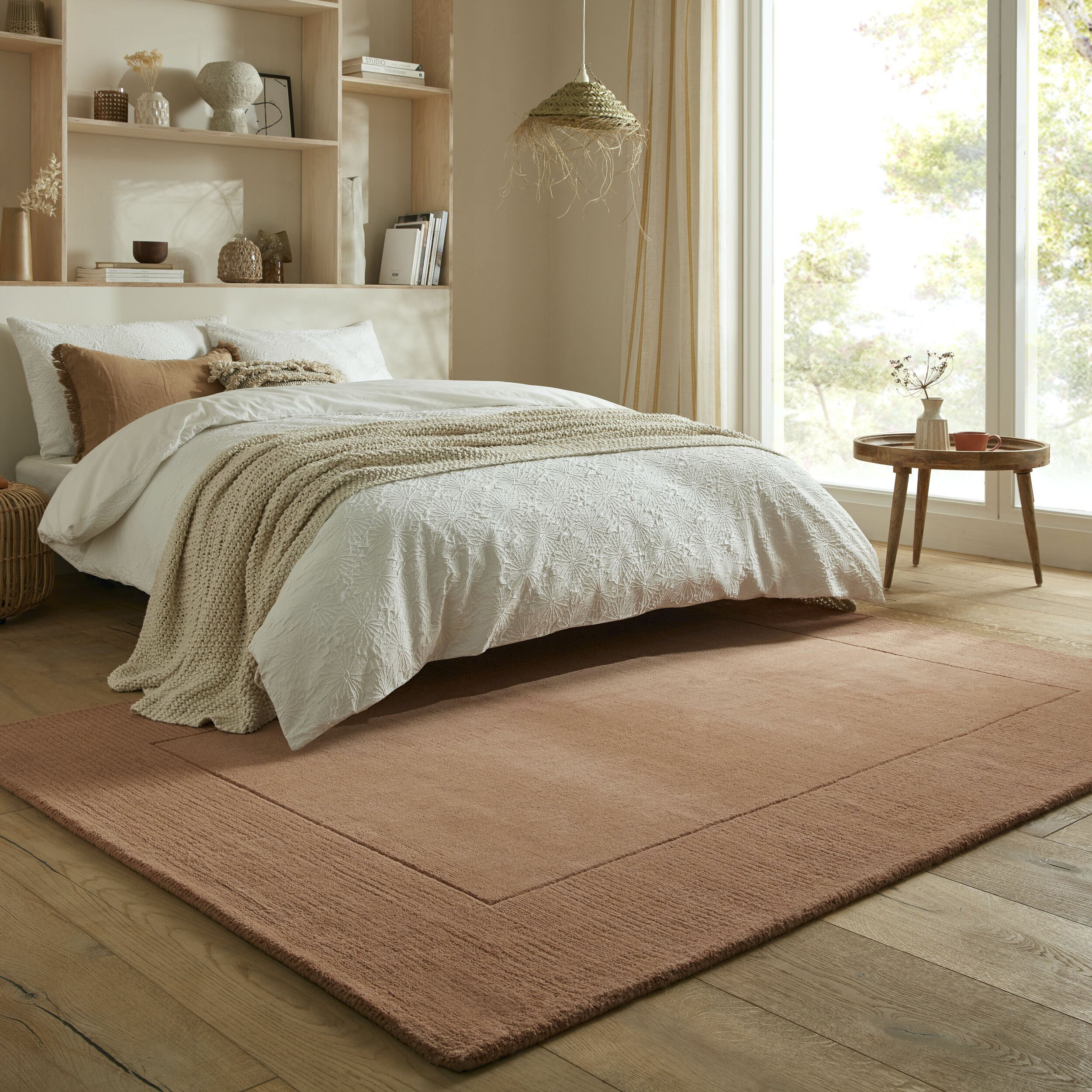 FLAIR RUGS Wollteppich »Tuscany«, rechteckig, 8 mm Höhe günstig online kaufen