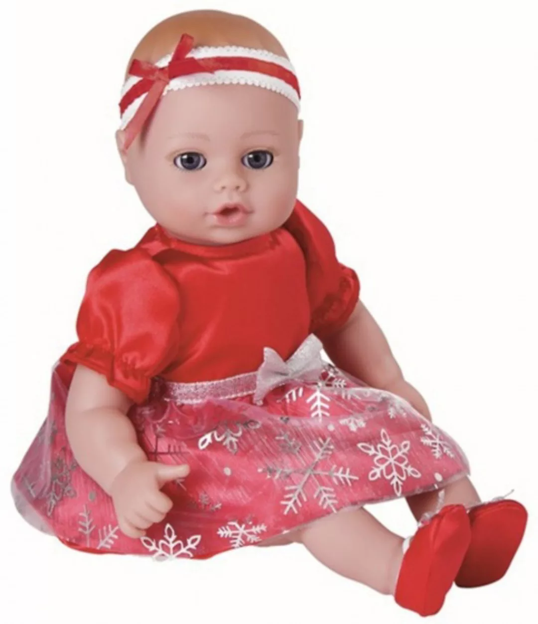 Spielzeit-baby-schneeflocke Rote Mädchen 33 Cm günstig online kaufen
