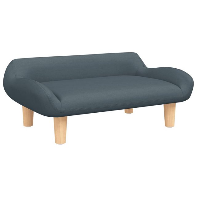 vidaXL Kindersofa Kindersofa Dunkelgrau 70x40x24 cm Stoff Kindercouch Kinde günstig online kaufen