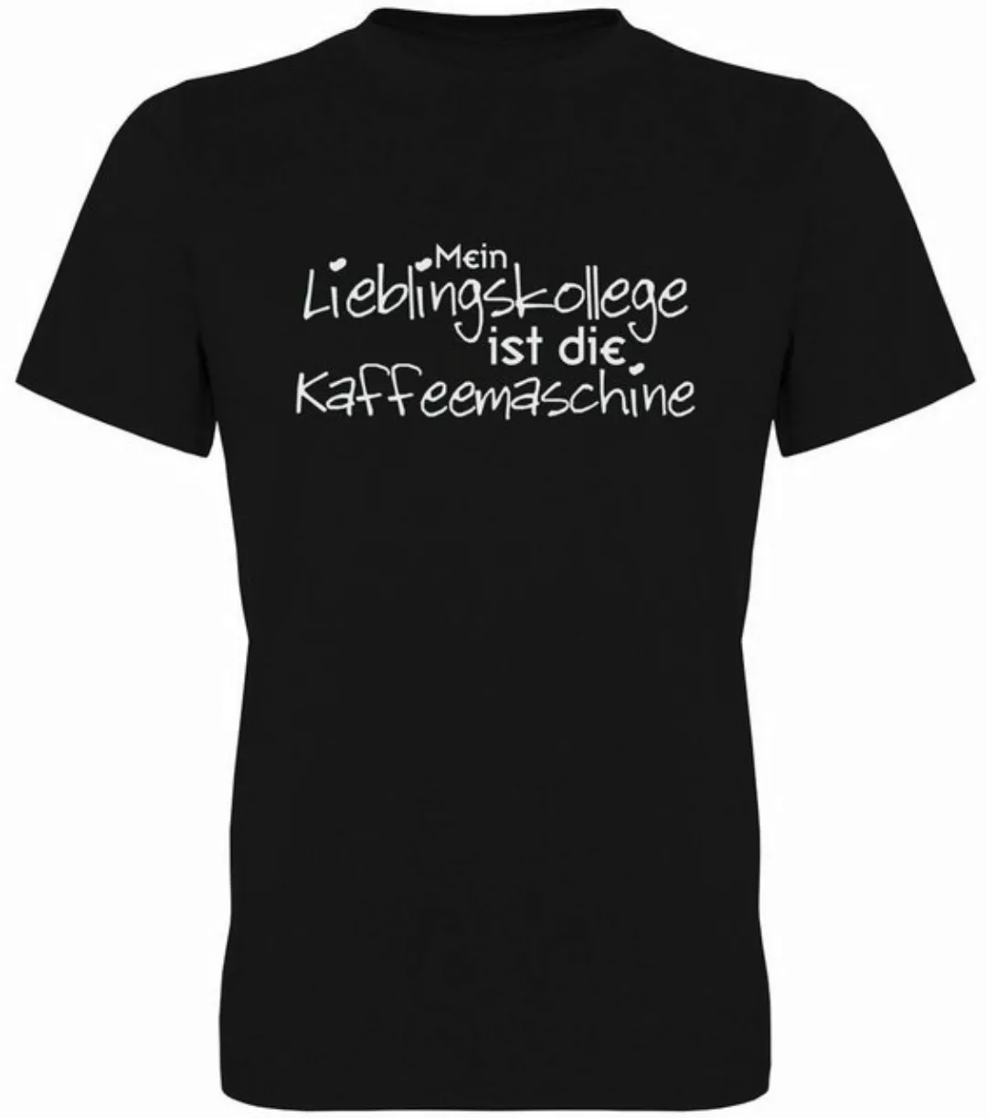 G-graphics T-Shirt Mein Lieblingskollege ist die Kaffeemaschine Herren T-Sh günstig online kaufen