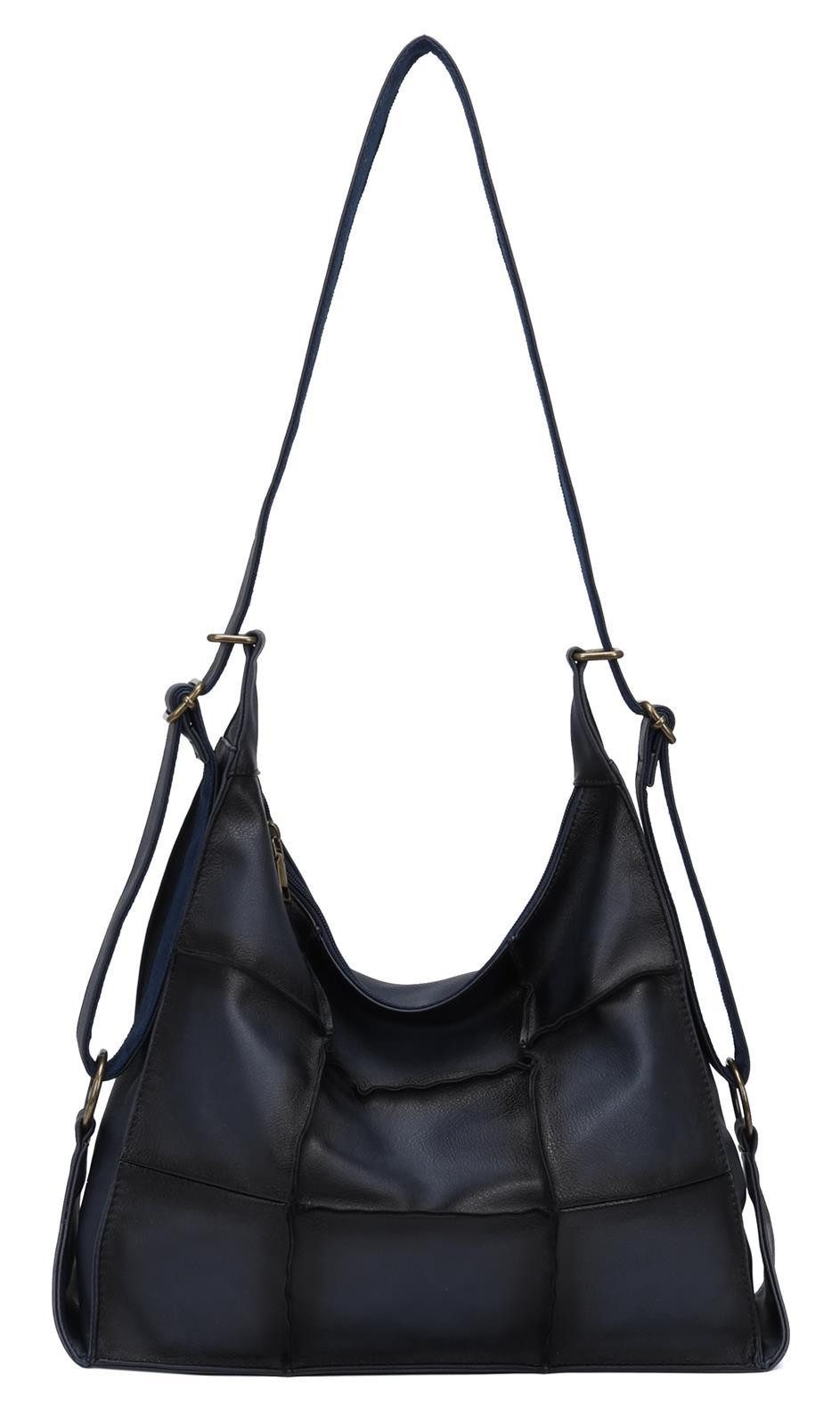 ITALYSHOP24 Schultertasche Damen XXL Tasche Shopper günstig online kaufen
