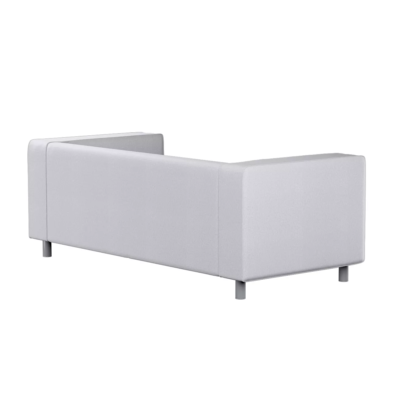 Bezug für Klippan 2-Sitzer Sofa, hellgrau, Sofahusse, Klippan 2-Sitzer, Ams günstig online kaufen