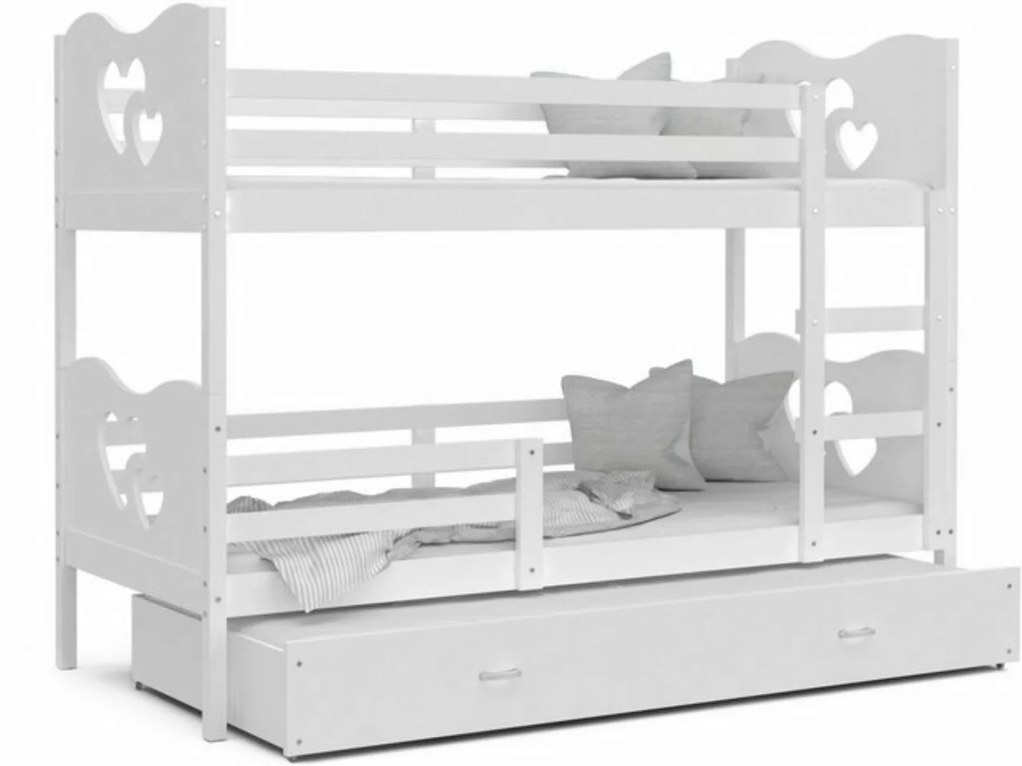 Siblo Kinderbett Lori 3 (Flexibler Lattenrost, Bett Schublade, Sicherheitsb günstig online kaufen