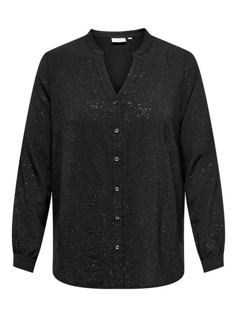 ONLY CARMAKOMA Shirtbluse CARJOSEE METTA LIFE L/S V-NECK SHIRT WVN günstig online kaufen