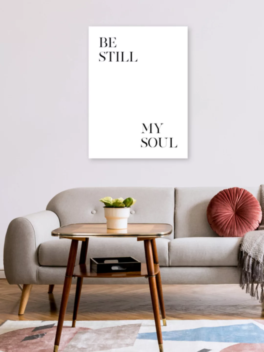 Poster / Leinwandbild - Be Still My Soul günstig online kaufen