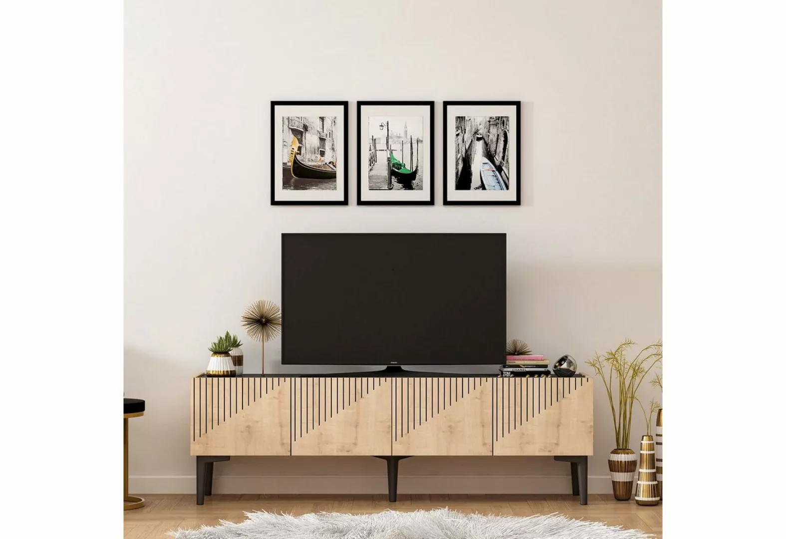 Skye Decor TV-Schrank 100% MELAMINE COATED PARTICLE BOARD, 45 cm x 37 cm x günstig online kaufen