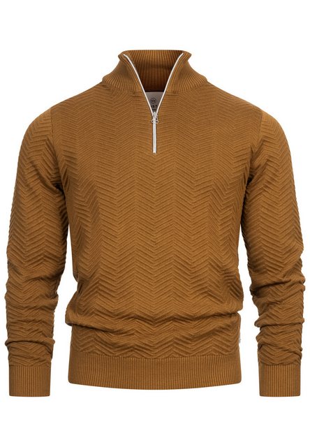 Kronstadt Strickpullover KSCarlo Half-Zip günstig online kaufen