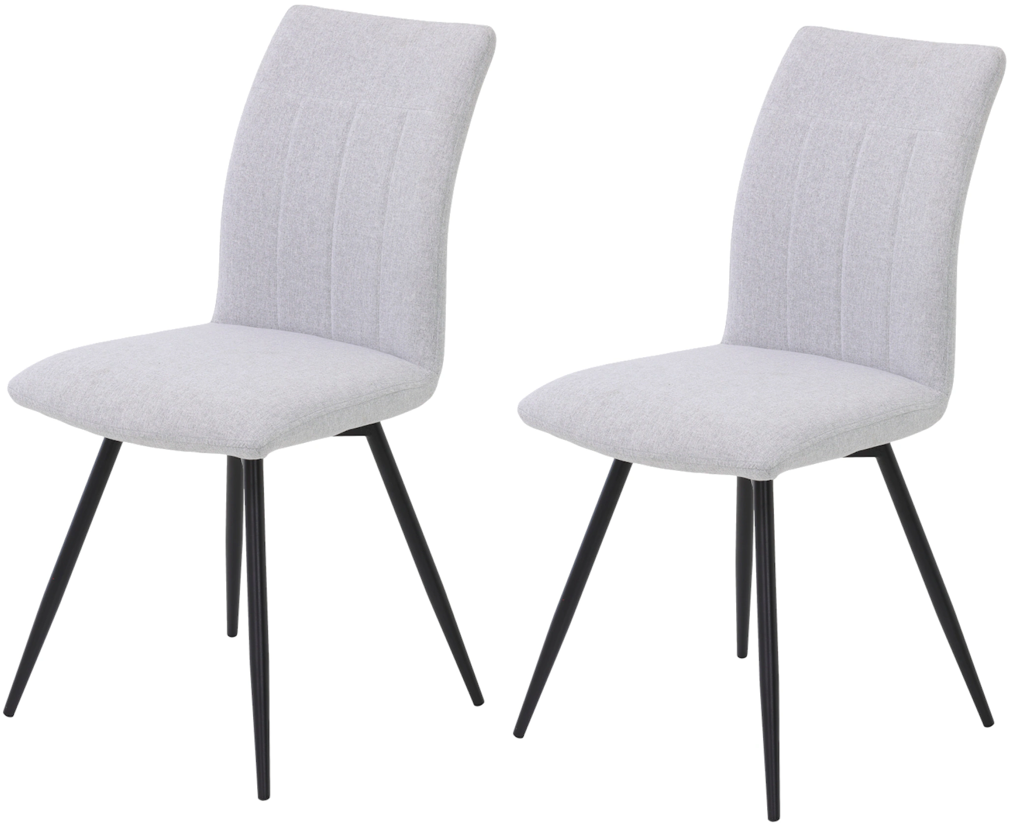 HELA Drehstuhl "Vierfußstuhl RIO", (Set), 2 St., Webstoff, Esszimmerstuhl, günstig online kaufen