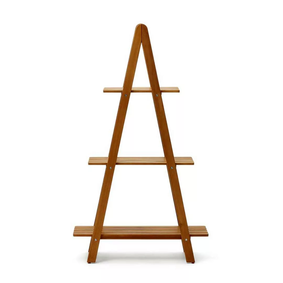 Outdoor Regal Akazie in Leiterform 140 cm hoch - 80 cm breit günstig online kaufen
