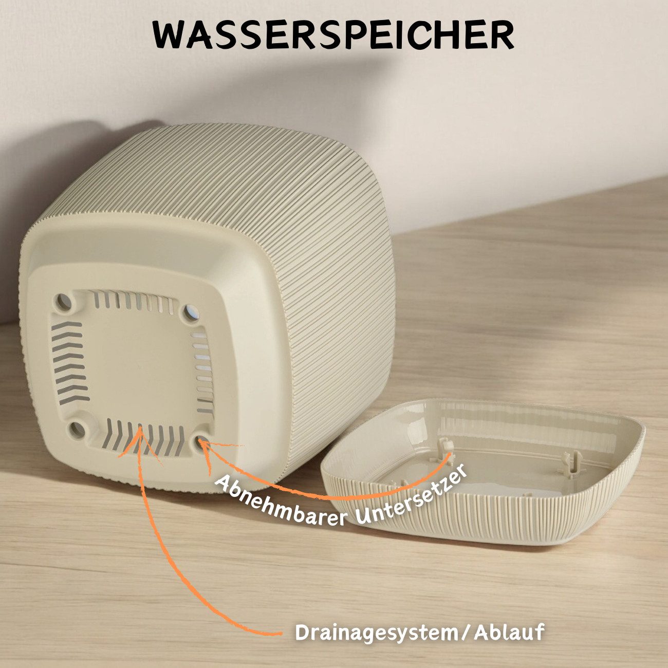 Engelland Blumentopf Pflanztopf mit Drainagesystem & günstig online kaufen