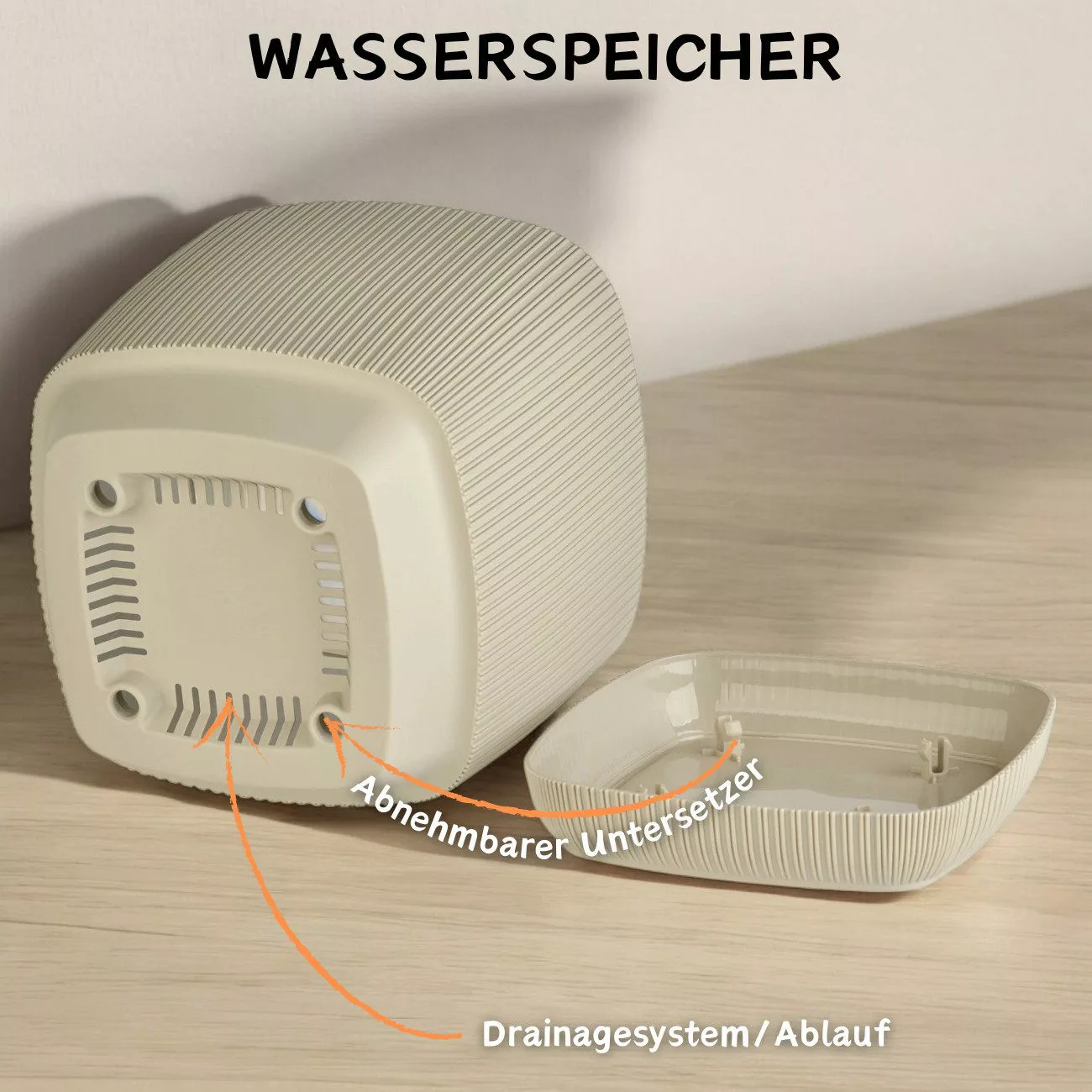 Engelland Blumentopf Pflanztopf mit Drainagesystem & günstig online kaufen