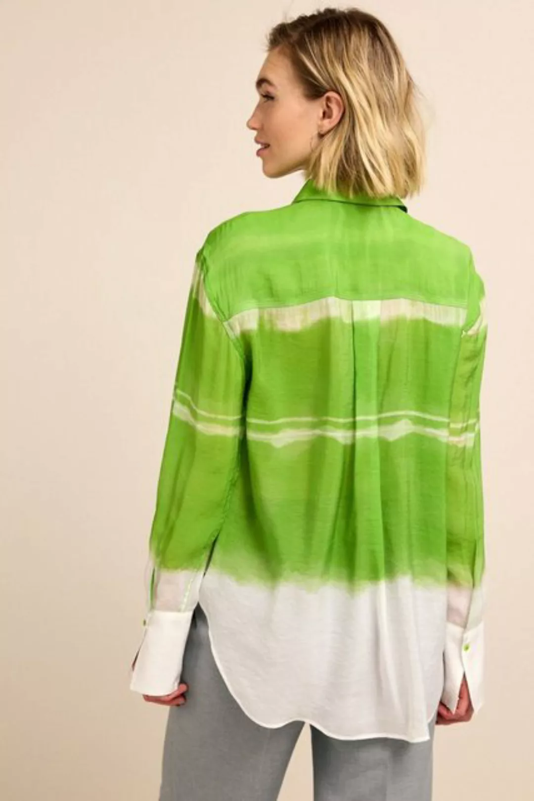 Next Langarmbluse Lange transparente Bluse (1-tlg) günstig online kaufen