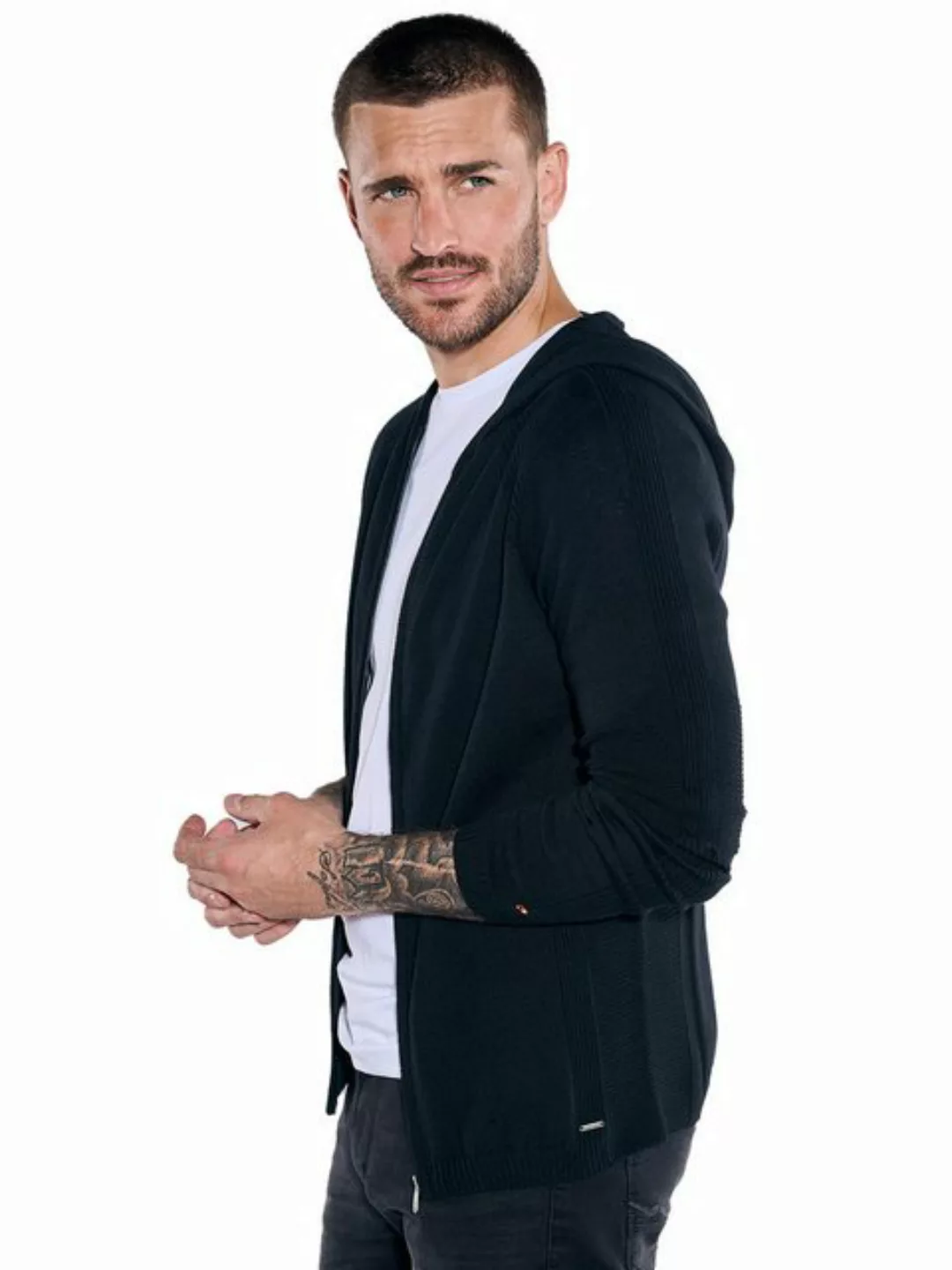 emilio adani Cardigan Cardigan mit Kapuze günstig online kaufen