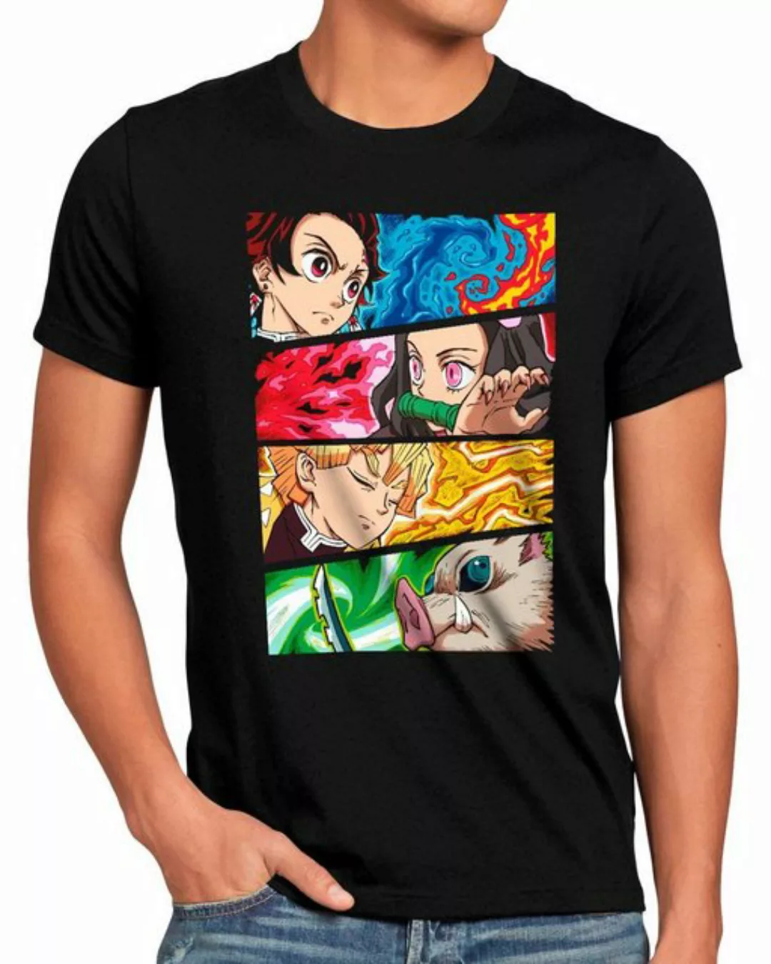 style3 Print-Shirt demon anime japan manga slayer günstig online kaufen