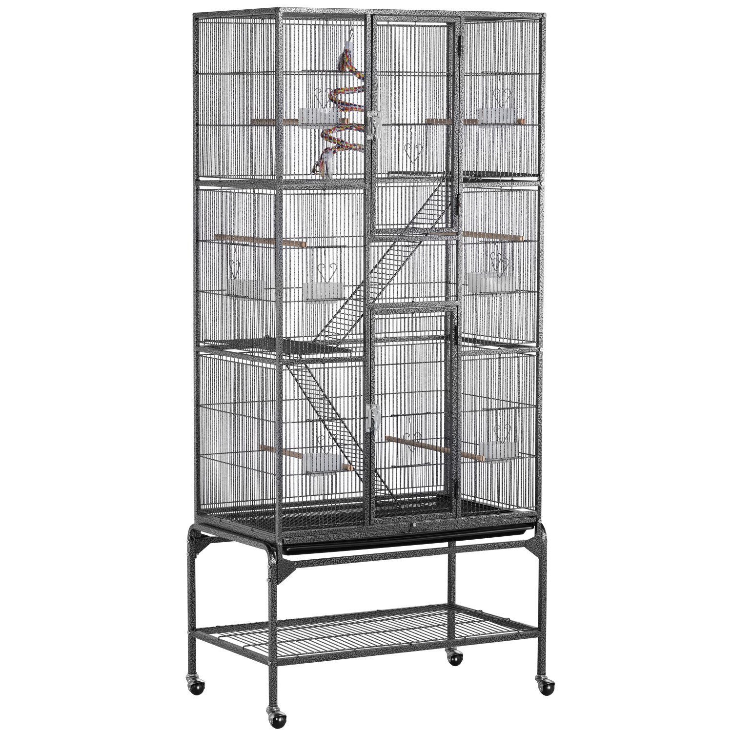 Yaheetech Vogelkäfig, Vogelvoliere Nagerkäfig Vogelhaus mit günstig online kaufen