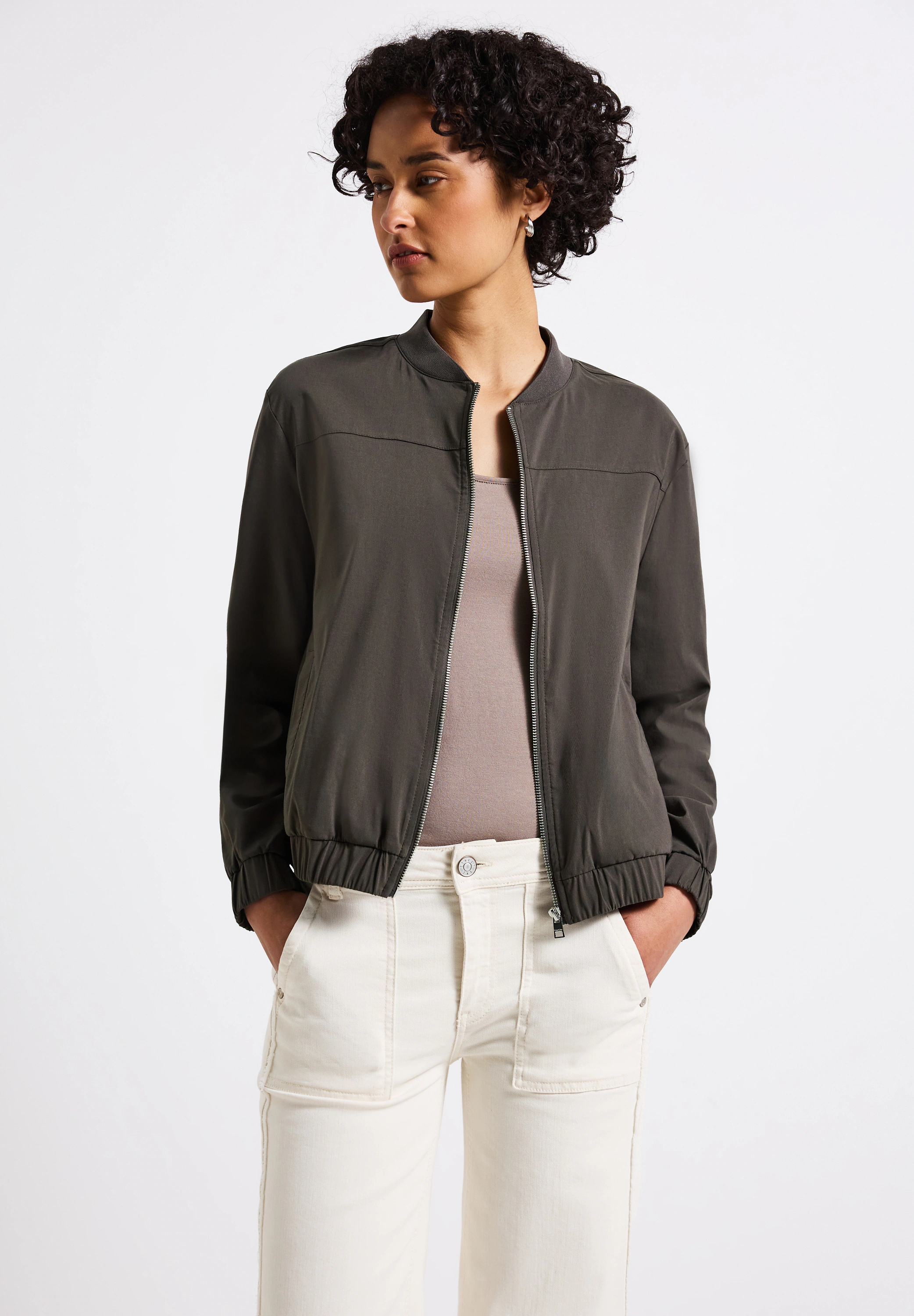 STREET ONE Jackenblazer, mit elastischem Bund günstig online kaufen