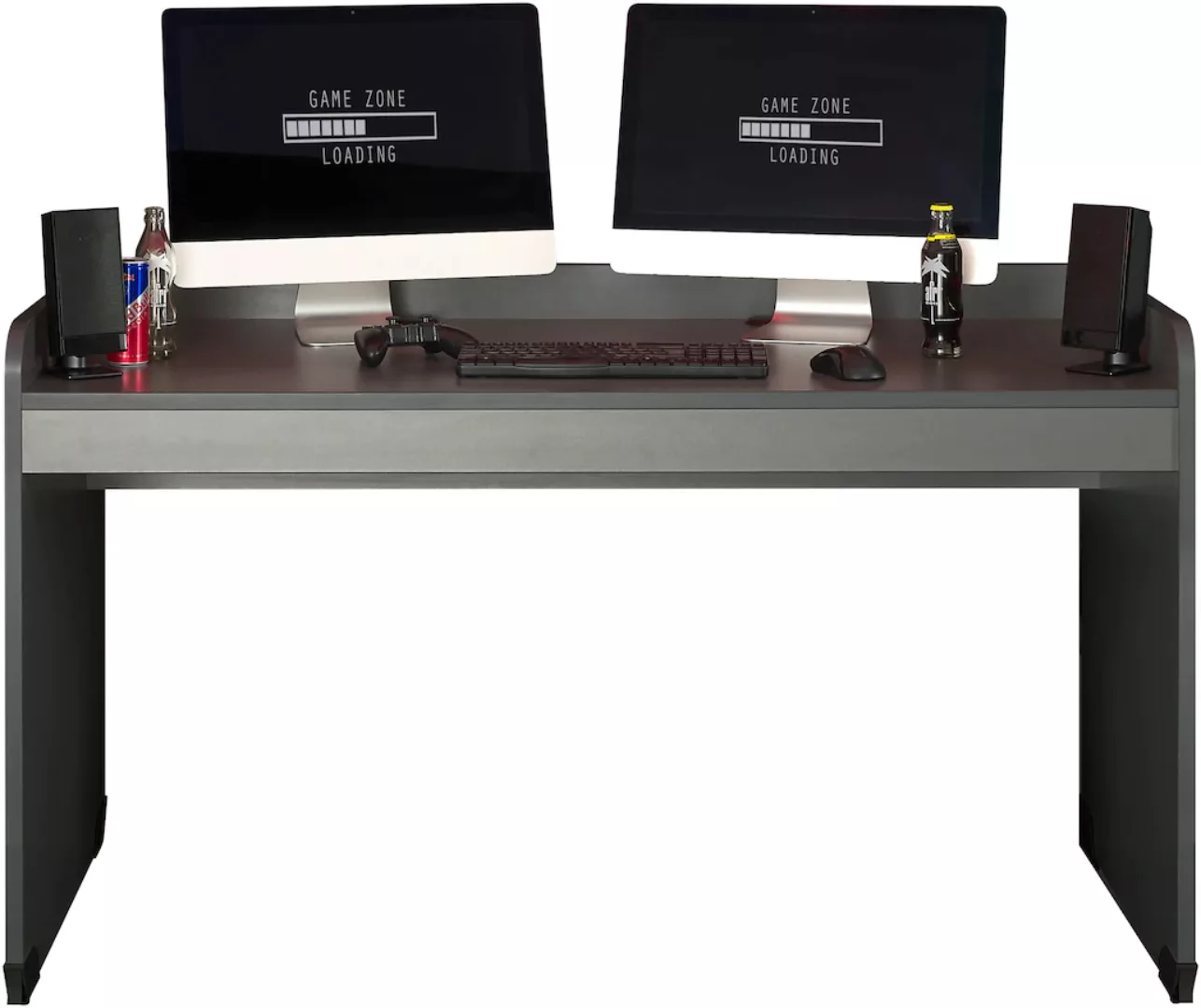 Begabino Gamingtisch "Kellon", rollbar, Schreibtisch wahlweise in 2 Farben günstig online kaufen