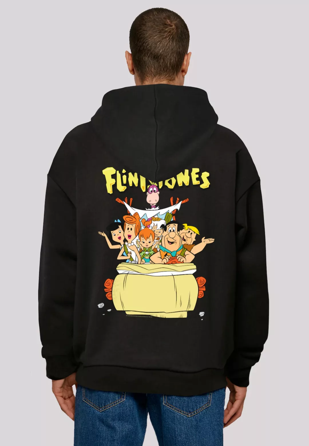 F4NT4STIC Kapuzenpullover "The Flintstones The Ride Familie Feuerstein", Pr günstig online kaufen