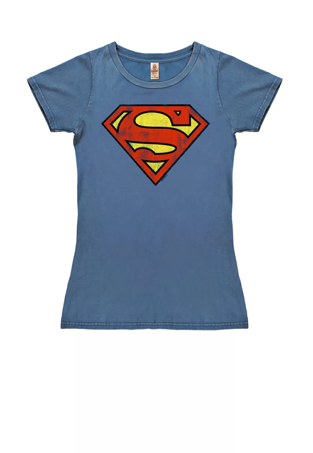 LOGOSHIRT T-Shirt "Superman", mit coolem Vintage-Print günstig online kaufen