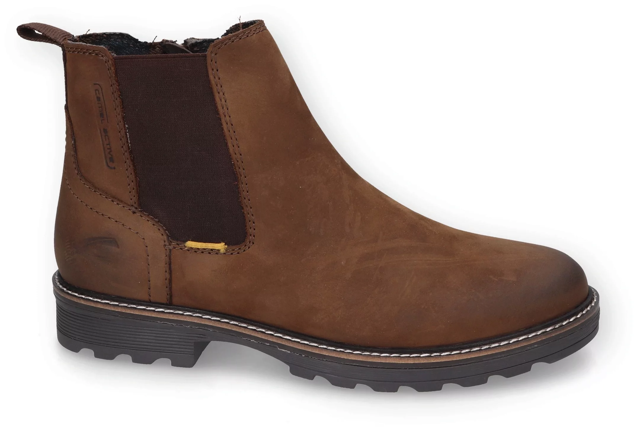 camel active Chelseaboots, Casual Boots, Schlupfstiefel mit Wechselfußbett günstig online kaufen