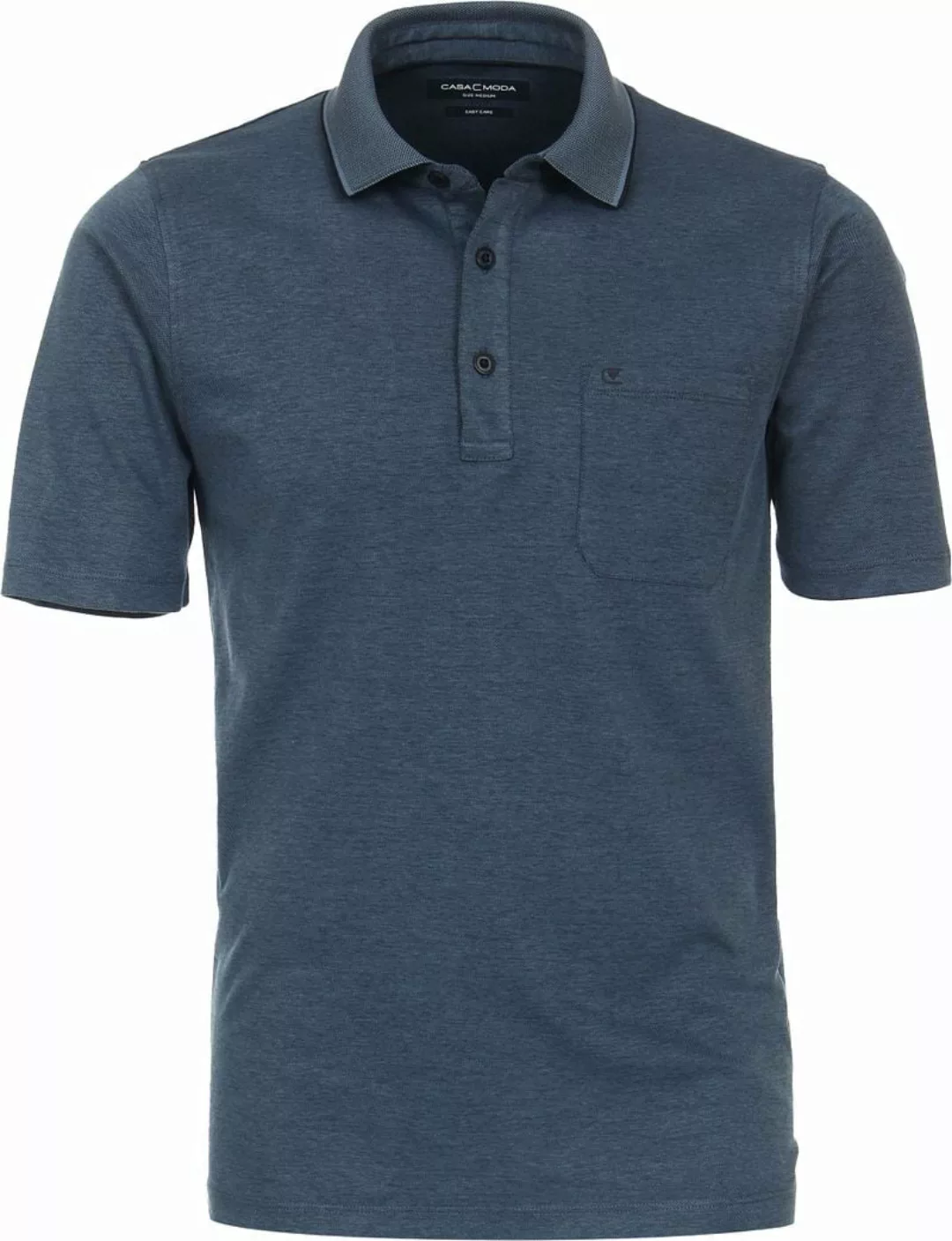 CASAMODA Poloshirt "CASAMODA Polo-Shirt uni" günstig online kaufen