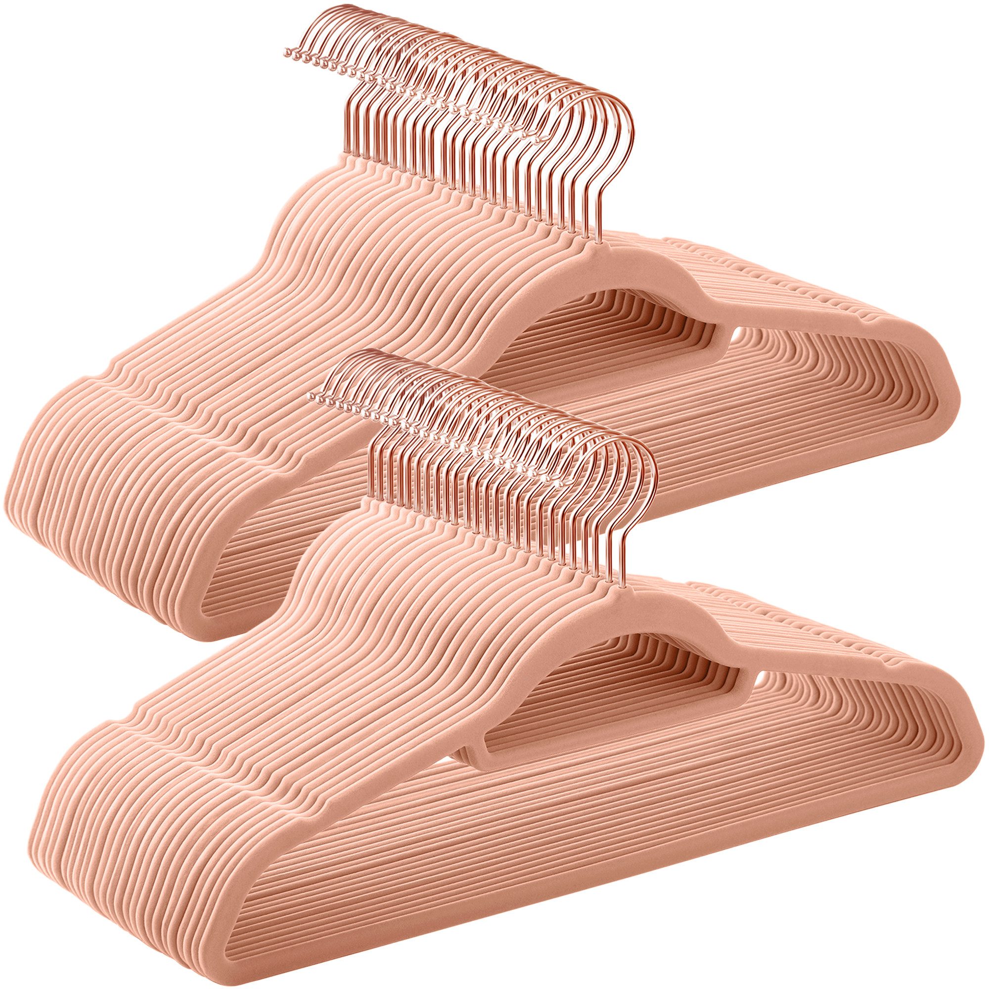 SONGMICS Kleiderbügel Bügel, (50-tlg), Samt Bügel, günstig online kaufen