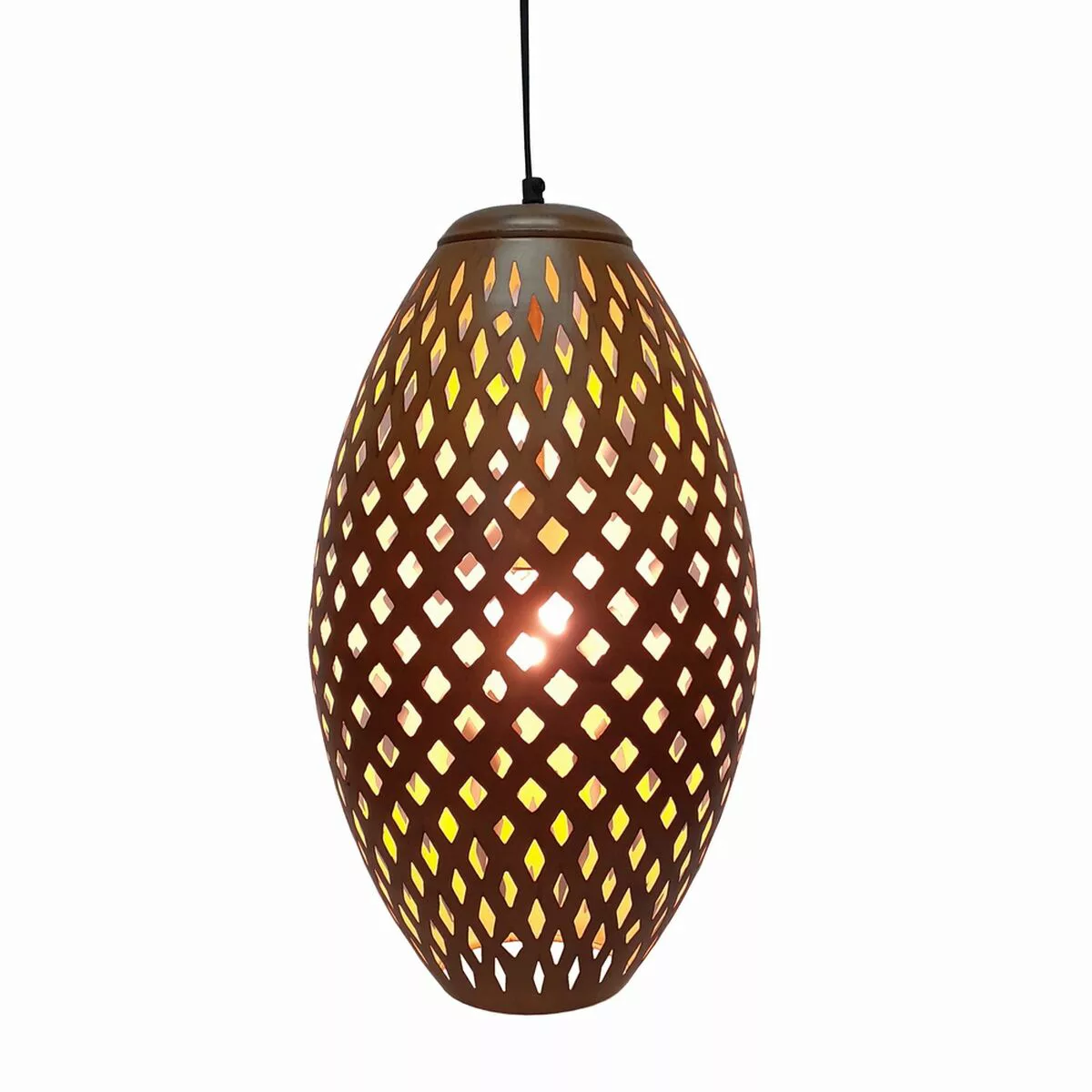 Deckenlampe Metall Creme 30 X 30 X 53 Cm günstig online kaufen