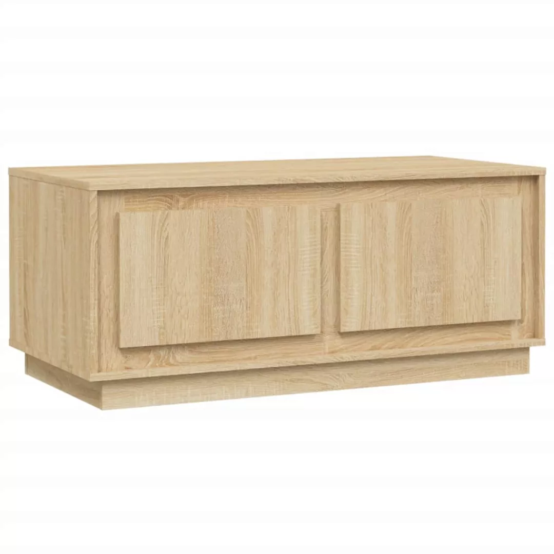 Vidaxl Couchtisch Sonoma-eiche 102x50x44 Cm Holzwerkstoff günstig online kaufen